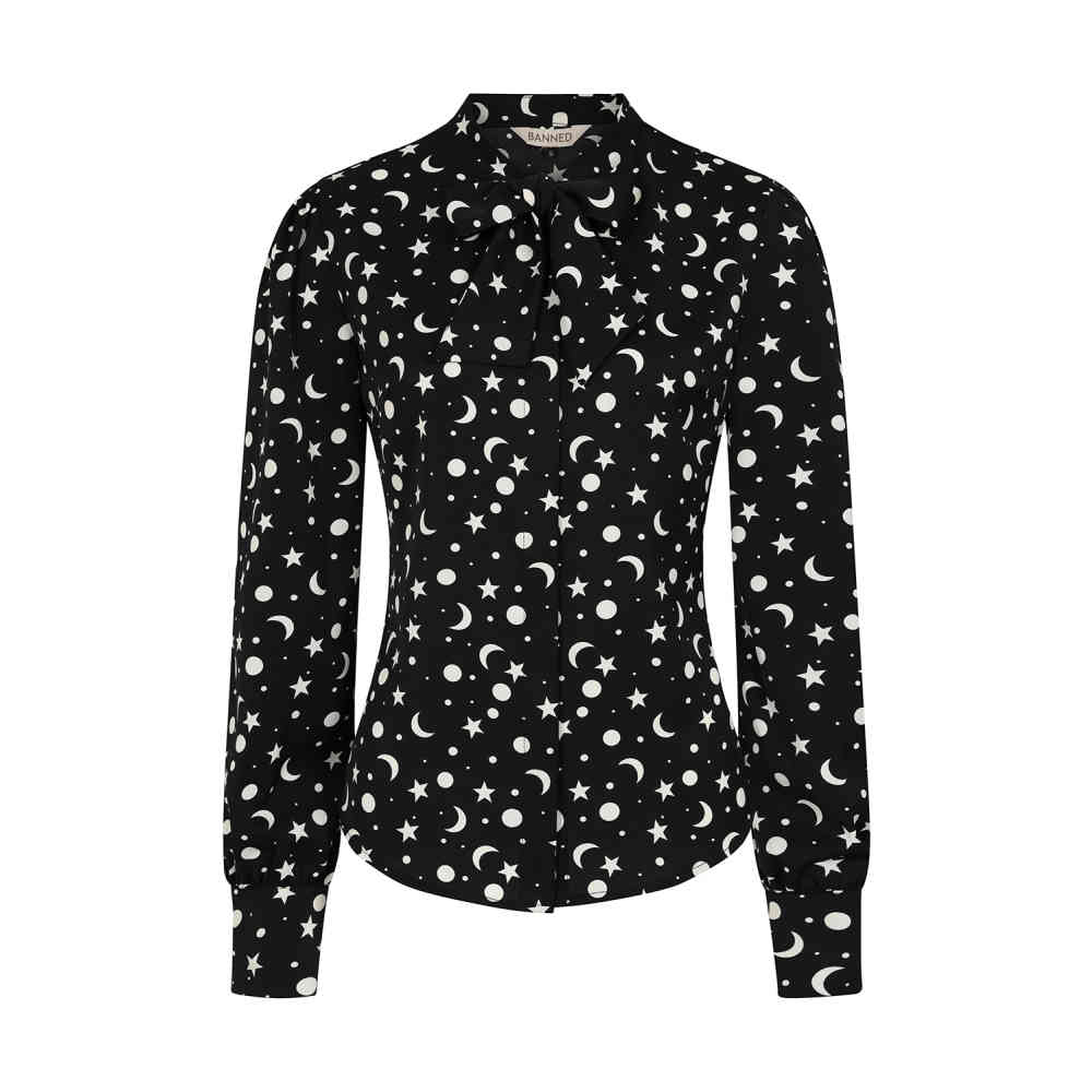 Banned - My Moon & Stars Chemisier - Noir